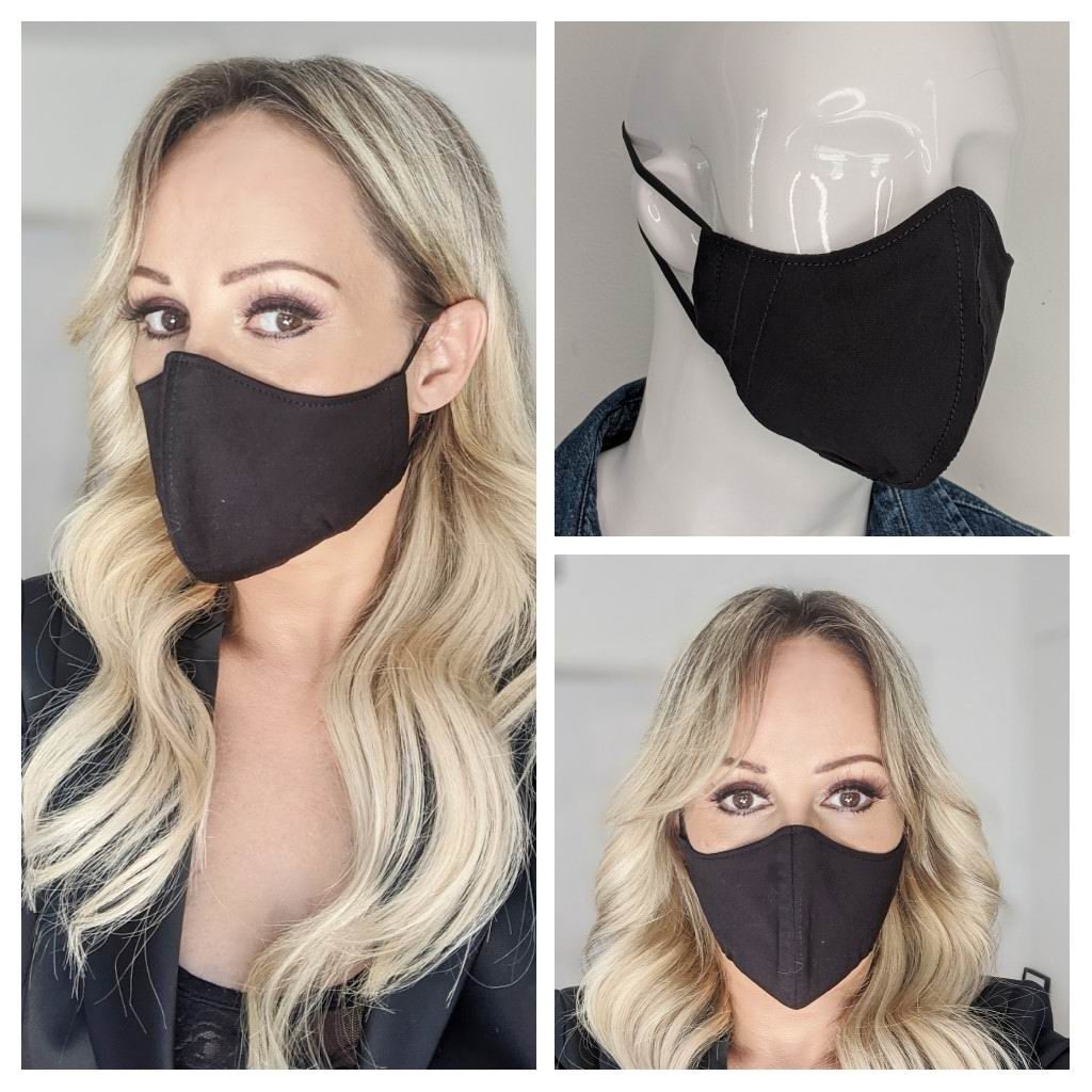 Plane Black Face Mask
