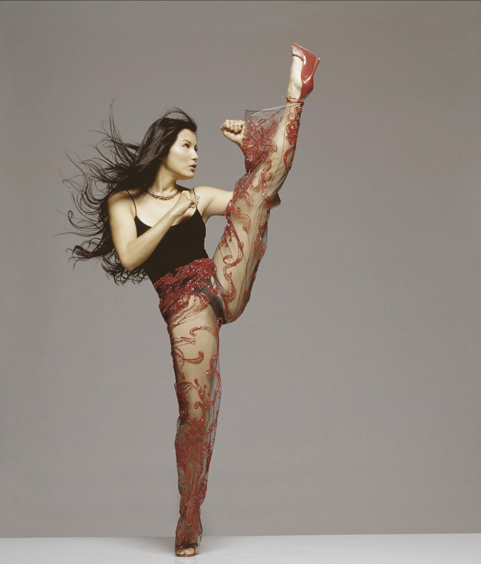 Kelly Hu Kick