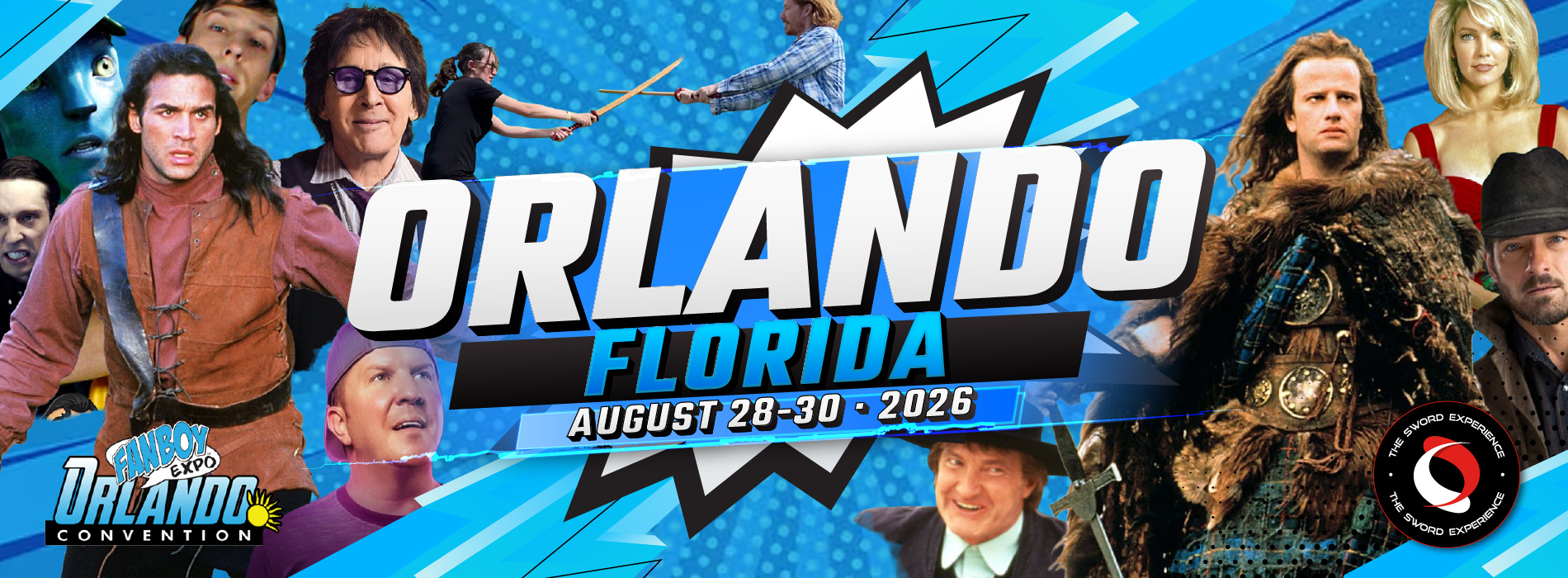 August 28-30 - Orlando, Florida - Fanboy Expo-Web
